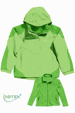 Regatta Valentine Girls Jacket and Optional Chorus III Fleece