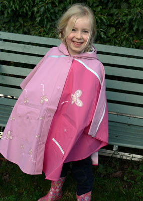 Ines who loves her pink cape!