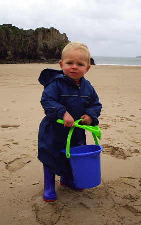 Hmm - serious business this sandcastle business