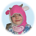 Hot Pink Cow