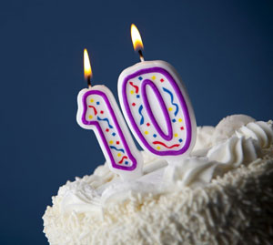 Happy 10th Birthday To Us!!!