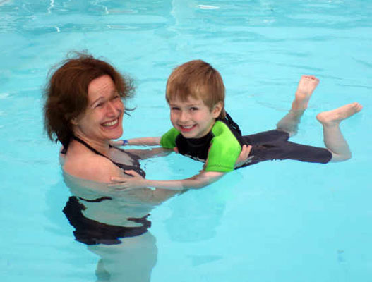 Christopher in his TWF CIC wetsuit