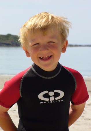 Corrie in TWF CIC wetsuit