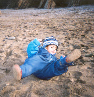 A frosty boxing day beach and warm Togz!