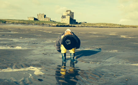 Waders on the beach