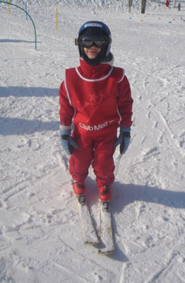 Dare2Be Toboggan Ski Suit on holiday in Japan