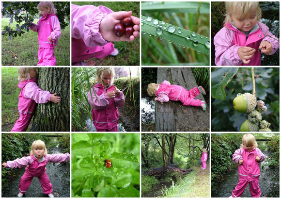 Wet Woodland Walk in Kiba Suit