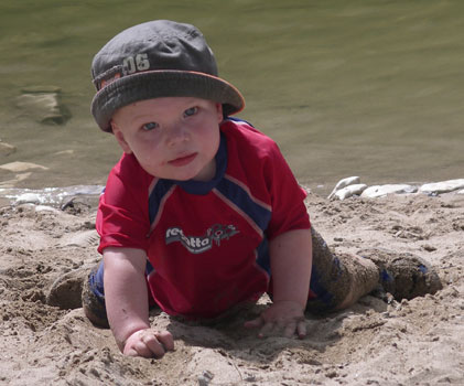 Ridley in a Regatta Sunshade sun-suit