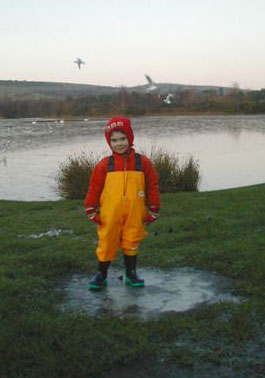 Waders on Ice!