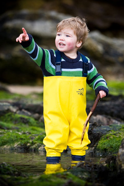 Kids waders from Waterproof World