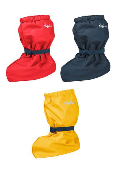 Playshoes Unisex Kids’ Waterproof Footies with Fleece Lining Rain Booties